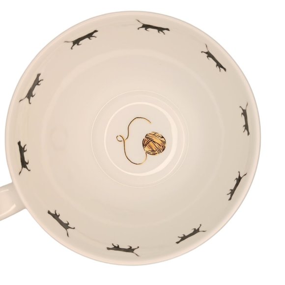 Cat Mug  "HOME IS WHERE MY CAT IS" Portobello 16 Ounces - Picture 8 of 12